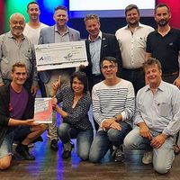 6.666 Euro von der KG Regenbogen für die Aidshilfe Düsseldorf